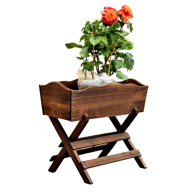 Кашпо на стійці "Хальмстад 2" мокко Миколаїв - фото 1