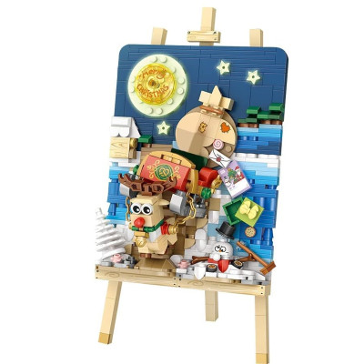 Конструктор LOZ mini Sleigh car без фигурок (1282) Винница - изображение 1