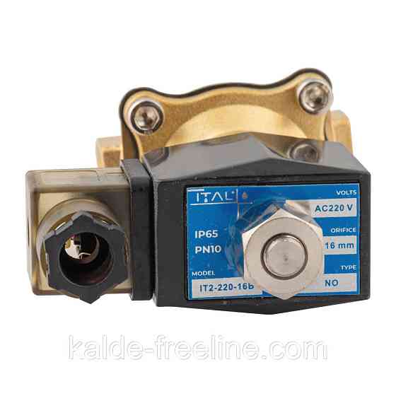 Электромагнитный клапан 1/2" (NO) нормально-ВІДКРИТ. 2W160-15K AC 220V Харків