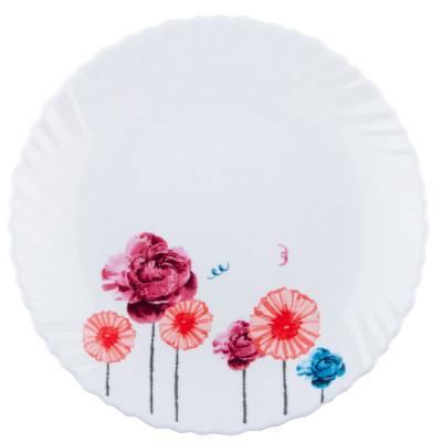 Тарелка Vittora "Акварельні квіти" Wave Dinner 22 см (V-220AF) Винница - изображение 1