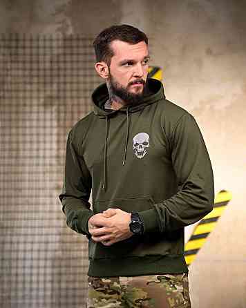 Милитари Худи Донецька область oliva РП7407 Одесса