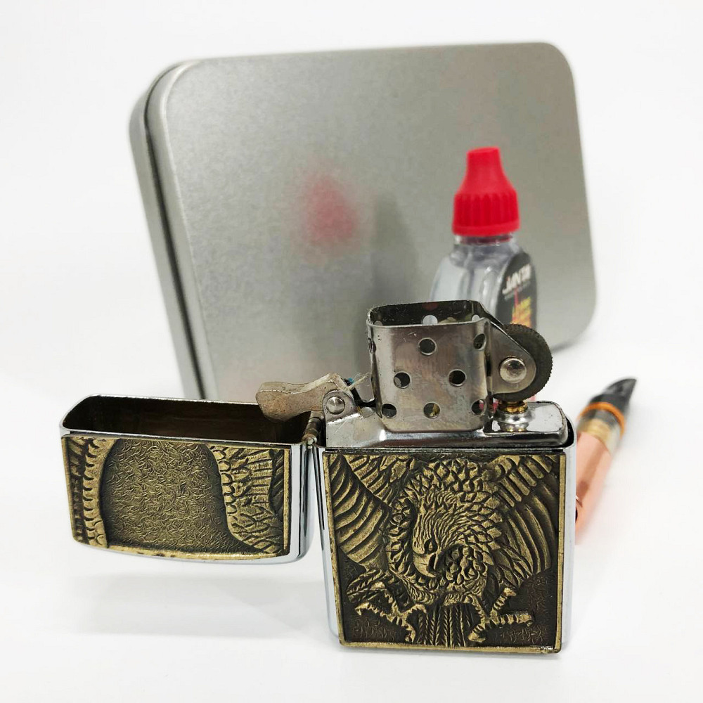 Зажигалка в подарок N9, Зажигалка на день рождения Оригинальная бензиновая HX-36 Львов - изображение 6