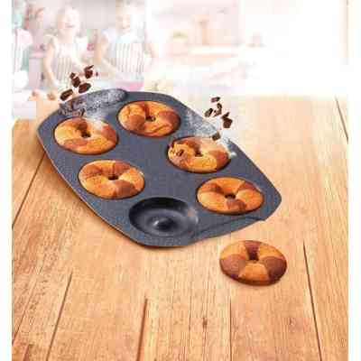 Форма для випікання Tefal PerfectBake, 6 форм, квадратний, 21х29см, алюміній, коричневий (J5734602) Вінниця