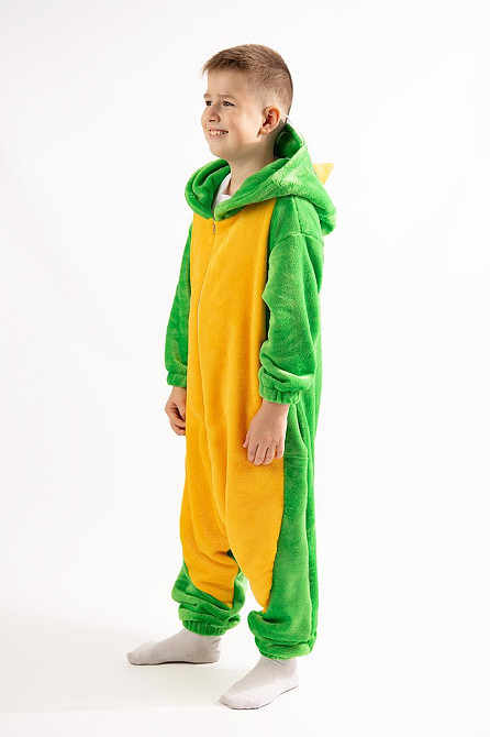 Дитяча піжама-кигурумі Дракон, велсофт,топ Київ - фото 2