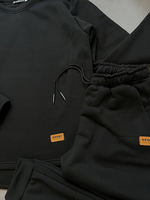 Мужской утепленный спортивный костюм baza трикотаж Трехнит флис Одесса - изображение 2