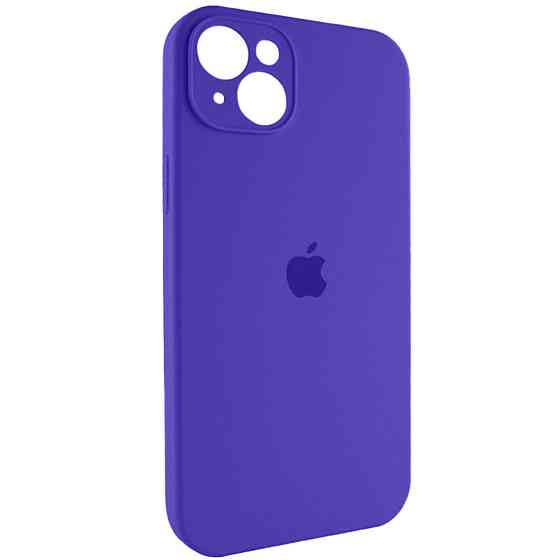 Чохол для смартфона Silicone Full Case AA Camera Protect for Apple iPhone 15 22,Dark Purple Киев