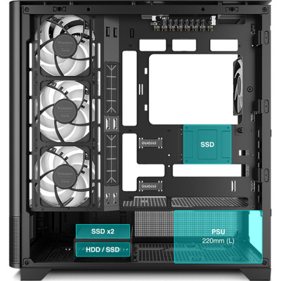 Корпус Gamdias ATLAS P2 CG (4711514501025) Винница - изображение 5