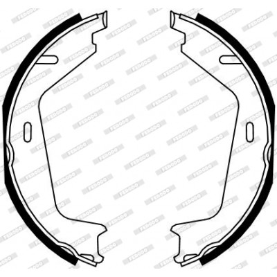 Гальмівні колодки FERODO FSB4130 Вінниця - фото 1