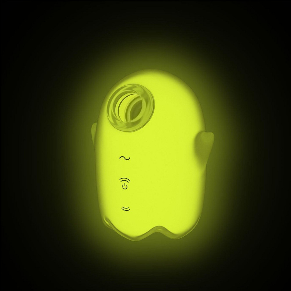 Вакуумний вібратор Satisfyer Glowing Ghost Yellow Sex Aura Київ - фото 4