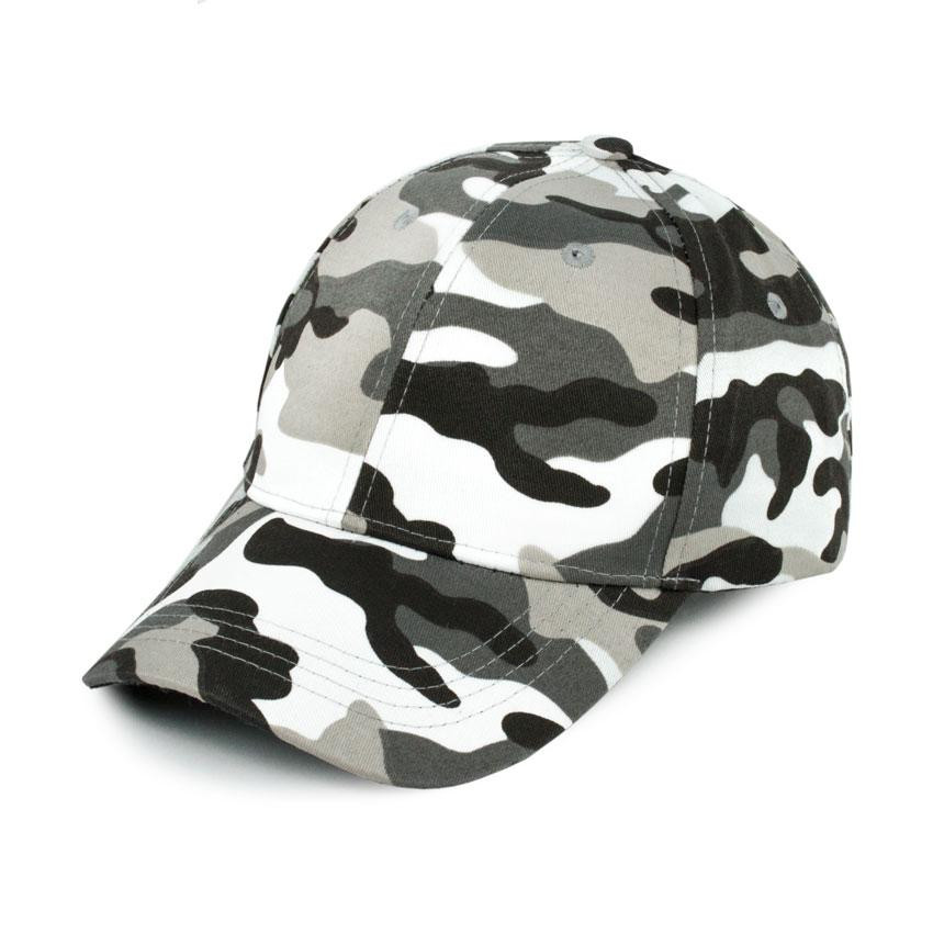 Бейсболка камуфляжна чорно-біла Київ - фото 1