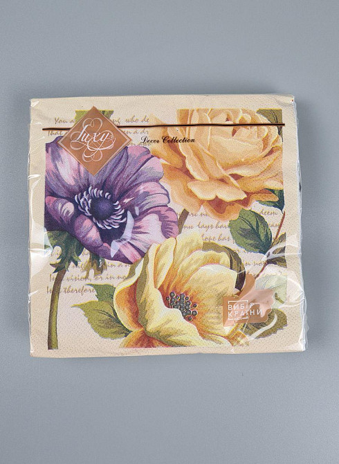 Салфетки бумажнае  (ЗЗхЗЗ, 18шт)