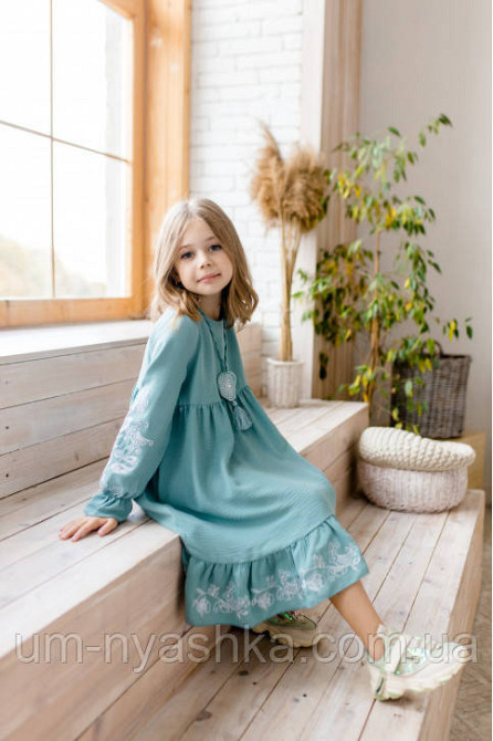 Плаття вишиванка чорне Еля Кривий Ріг - фото 6