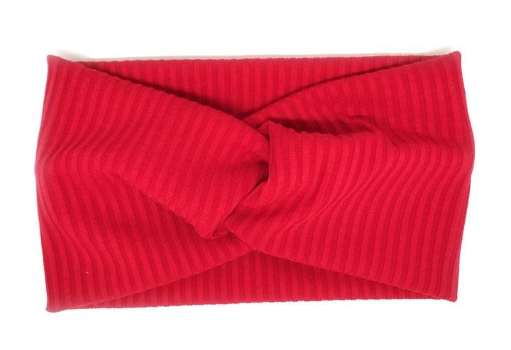 Пов'язка на голову червона Київ - фото 1