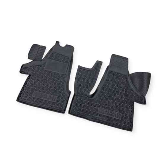 Килимки Фольцваген T5 (2003-2009) Transporter (1+2) борт 2,5 см, з перемичкою салону Мукачево