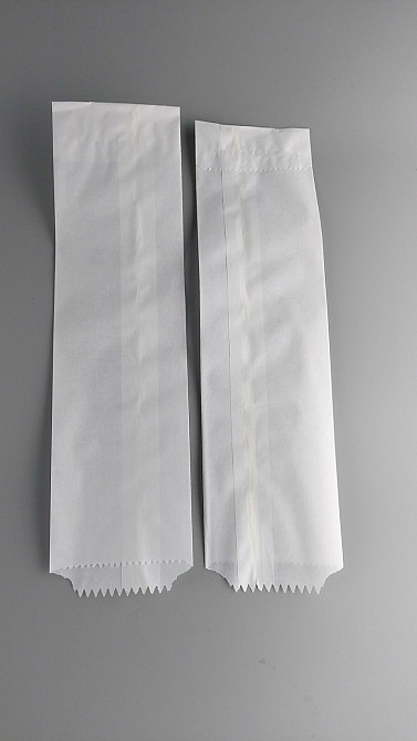 Пакет бумажный 7/0*28 белый жиронепроницаемый (2000 шт) Харків - фото 1