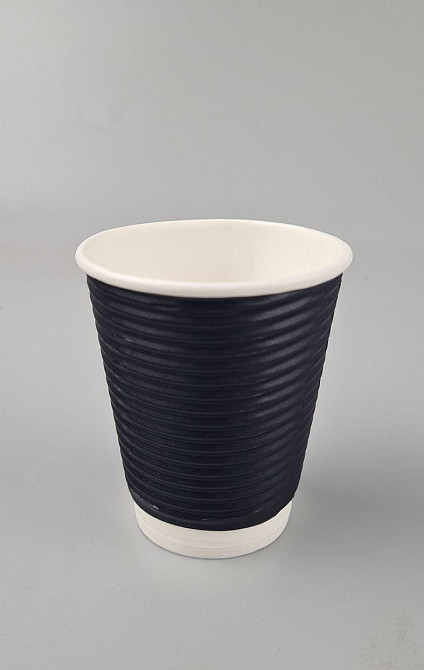 Паперові склянки кольорові гофровані 175 мл (25 шт.) Харків - фото 2