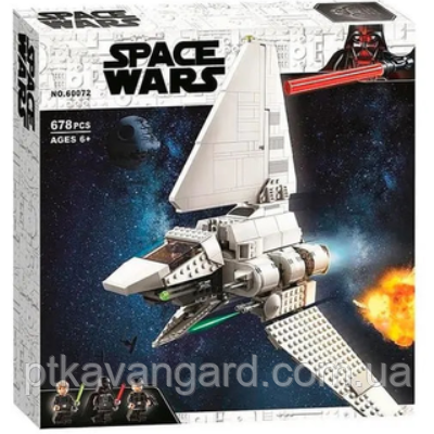 Конструктор Star Wars Імперський шатл Тайдіріум 678 деталей 60072 Хмельницький - фото 1