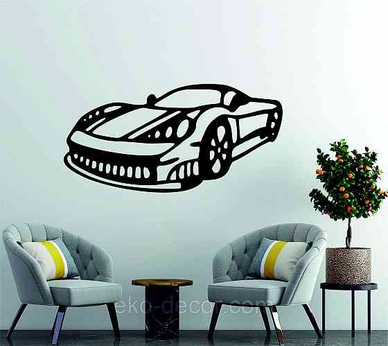 Декоративне настінне Панно «Машина Феррарі», Декор на стіну Київ