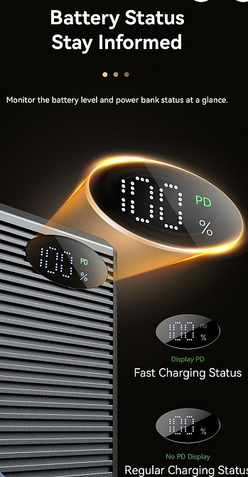 Повербанк Essager MagSafe 20W/Вт 10000 mAh/мАгод wireless безпровідний. Харків - фото 5