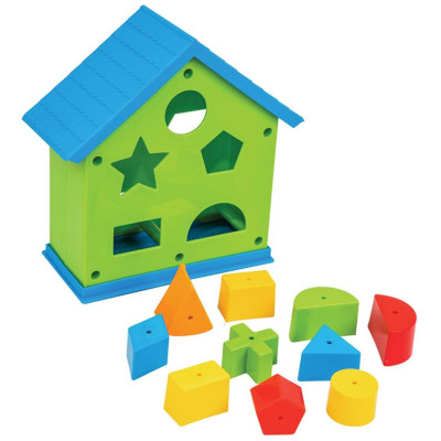 Розвиваюча іграшка Tigres сортер Будиночок розвиваючий червоний (39351) Вінниця - фото 1