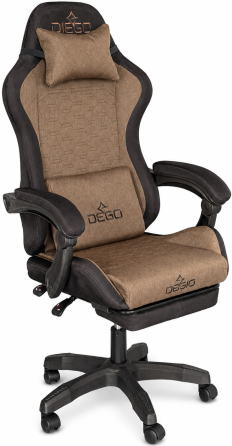 Кресло геймерское DIEGO Fabric X Brown Киев