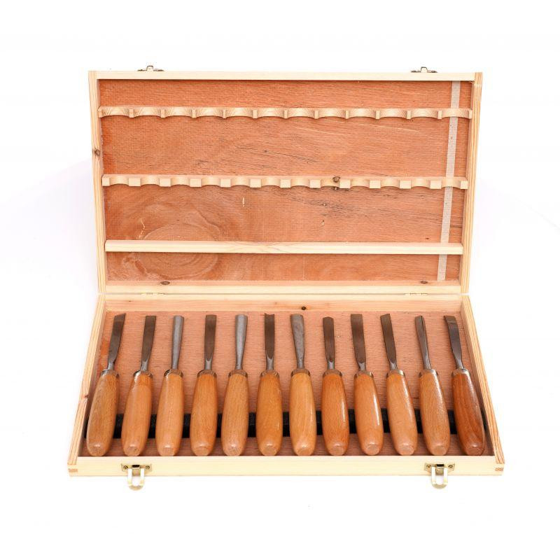 Профессиональный набор стамесок для резьбы по дереву 12 шт Kraft&Dele (KD11775) Нововолынск - изображение 3