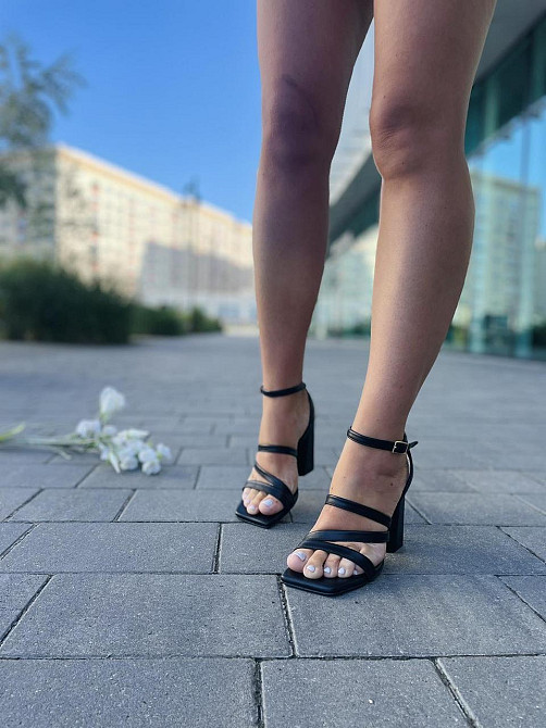 SANTINI Босоніжки жіночі SANTINI 957381-11 чорні (літо, шкіра натуральна) (5120) Коломия - фото 9