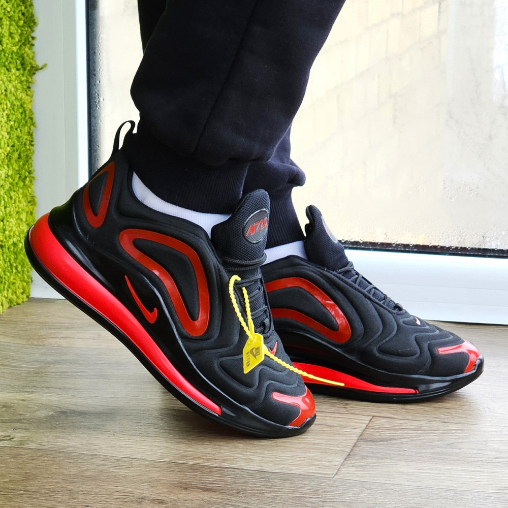 Кроссовки Nike 720 Черные и Красные Женские с Амортизацией Найк (размеры: 37) Видео Обзор Днепр - изображение 8