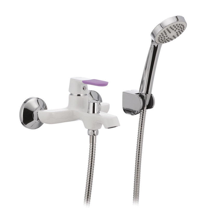 Білий змішувач для ванни Mixxus Premium TIGER 009 MI0571 Харків - фото 3