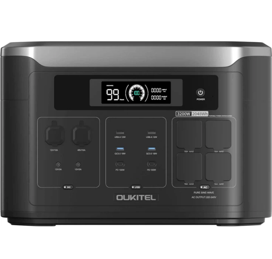 Зарядна станція Oukitel BP3000E 3200W 2048Wh Чорний Вінниця