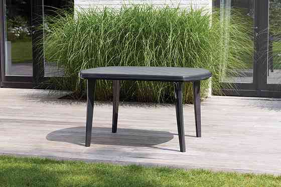 Стіл для саду пластиковий Keter Elise, сірий Київ