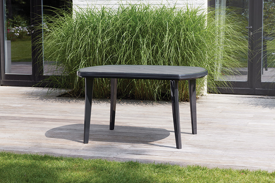 Стол для сада пластиковый Keter Elise, серый Киев - изображение 3