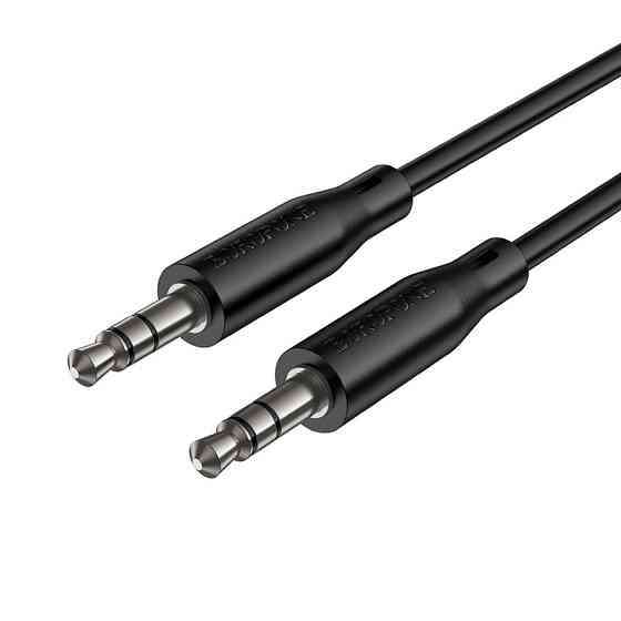 Аудіо кабель BOROFONE BL26 Standard AUX audio cable 1m Black Одеса