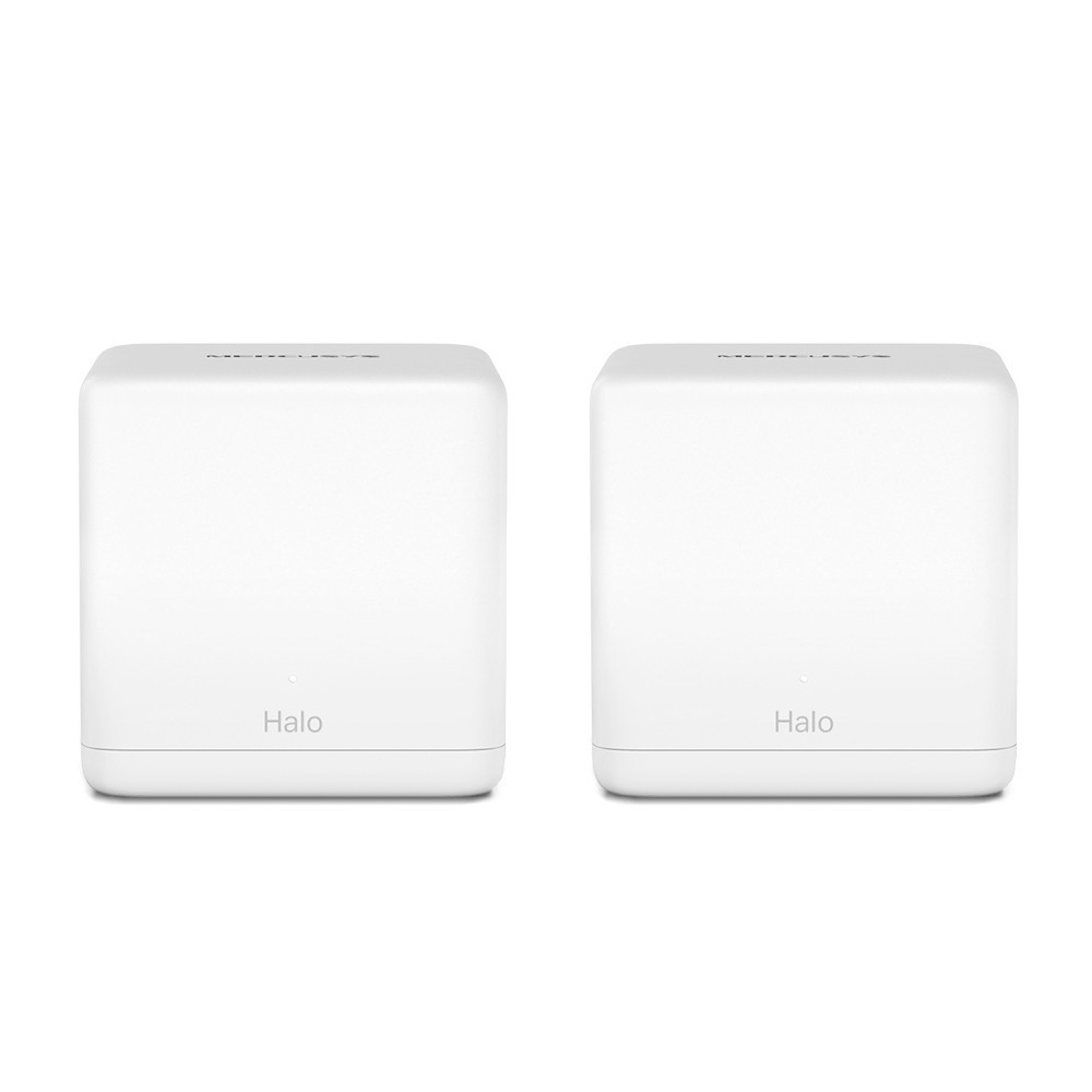 WiFi Mesh система Mercusys Halo H30G (2-pack) (AC1300, 2хGE WAN/LAN, Beamforming, MESH, 2-pack) white Харків - фото 1