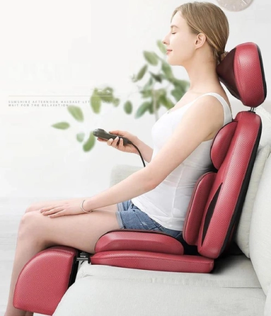 Массажное кресло-накидка для тела Benbo AM-607E накидка с подогревом Винница