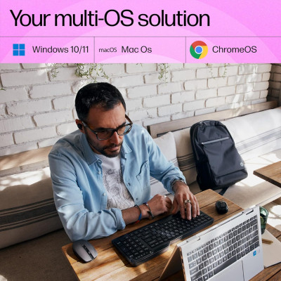 Клавиатура HP 460 Multi-Device Bluetooth UA Black (7N7B8AA) Винница - изображение 4