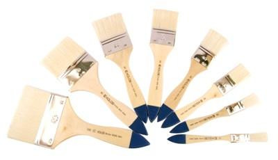 Пензель щетина флейц Wide 8043 № 60 коротка ручка KOLOS Київ - фото 1