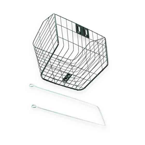 Велокорзина передняя черная 011 (с креплением) 28 Мукачево