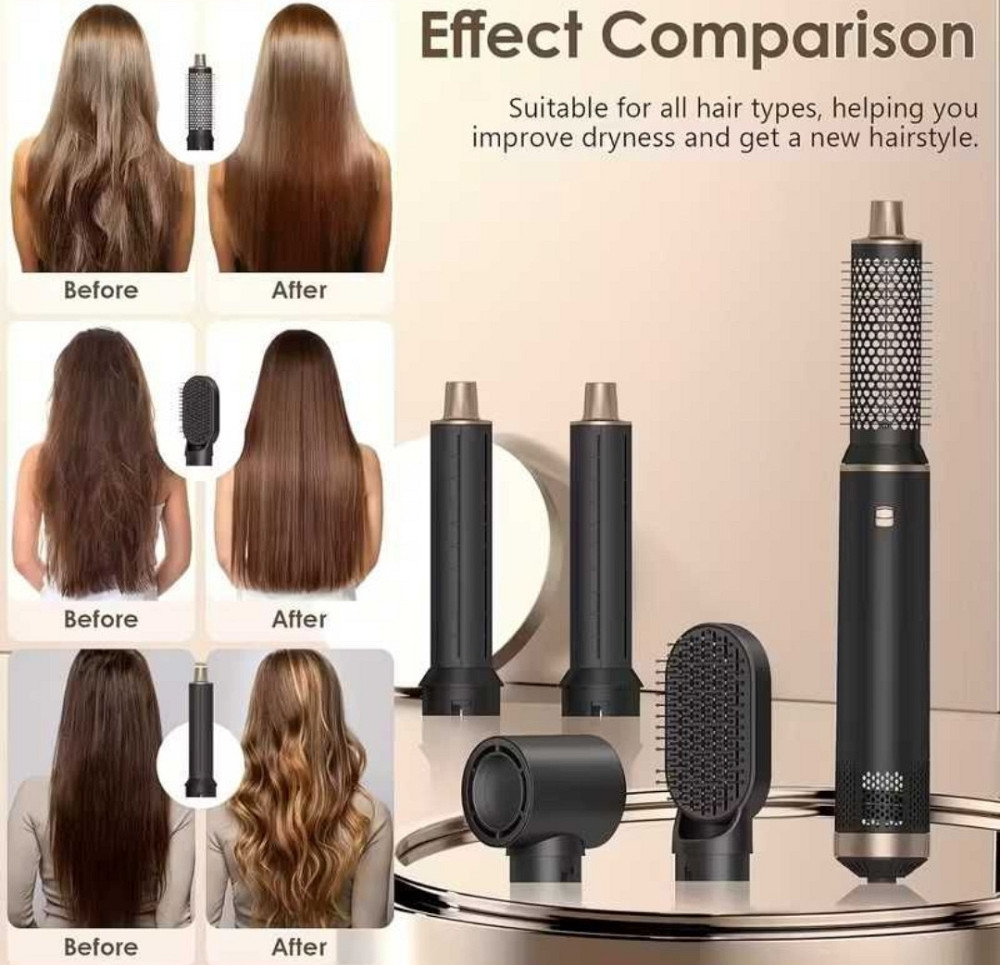 Фен стайлер 5 в 1 Универсальный Инструмент для Волосы. Киев - изображение 5