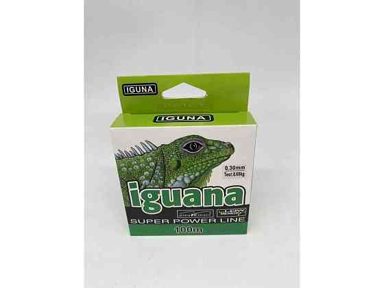 Лiска Iguana 0,30мм 8,6кг 100м прозорий SM-Y-18-030 ТМ PRC Киев