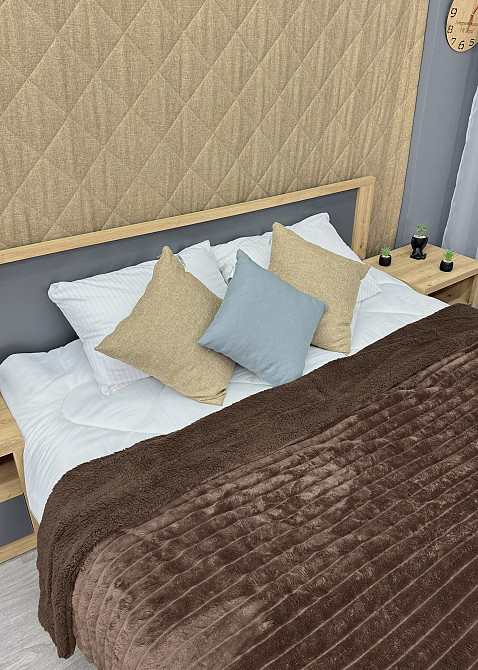 Плед 200х230 см (+-10см) на овчине 