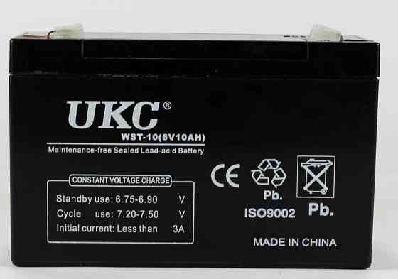 Акумулятор UKC Battery WST-10 6V 10A Вінниця