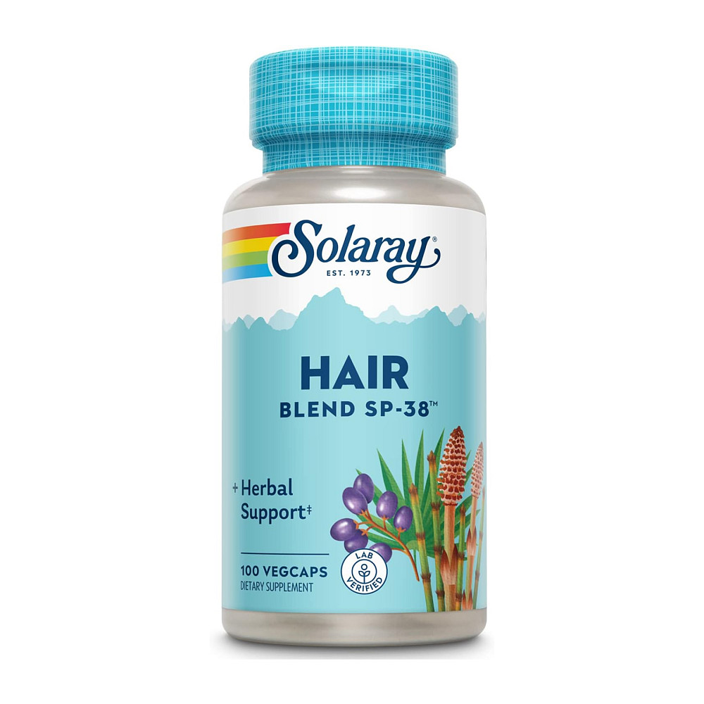 Суміш для волосся Solaray Hair Blend SP-38 100 капсул Луцьк - фото 1