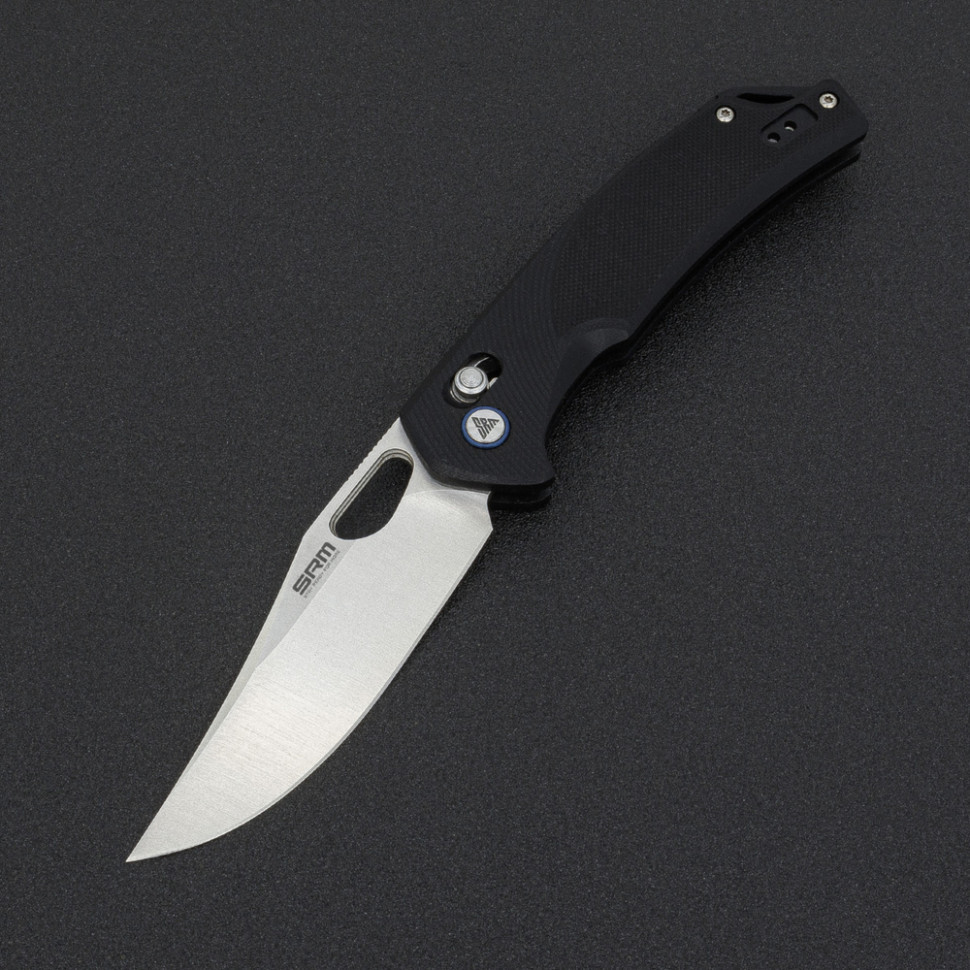 Нож складной SRM Retriever 9201, черный Киев - изображение 8
