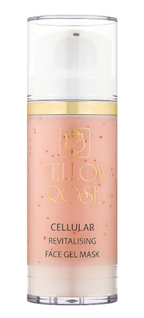 Клеточная тонизирующая гель-маска Cellular revitalizing face gel mask Yelow rose 250 мл Днепр