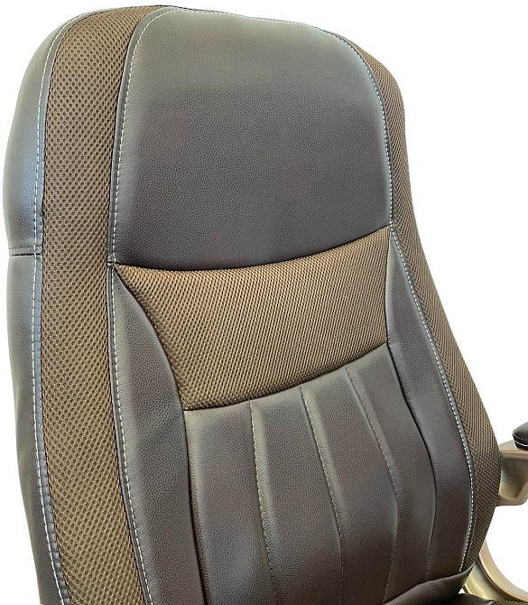 Офісне крісло керівника Tehforward Lexus Anyfix Коричневий Дніпро - фото 6