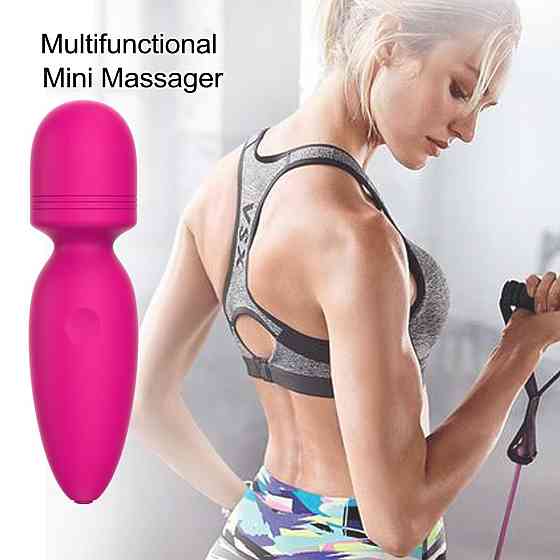 Міні-вібратор мікрофон Every Night Toys Amy рожевий, 10 режимів вібрації Sex Aura Київ
