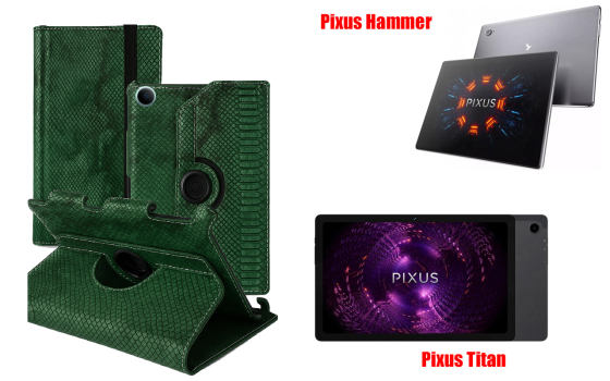 Чехол Spinner360 для планшета Pixus Hammer, Pixus Titan, цвет Reptyliya Киев