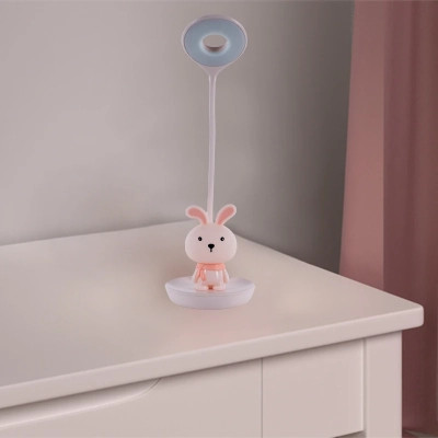 Настільна лампа Kite Bunny LED з акумулятором, рожева (K24-492-1-2) Вінниця - фото 6