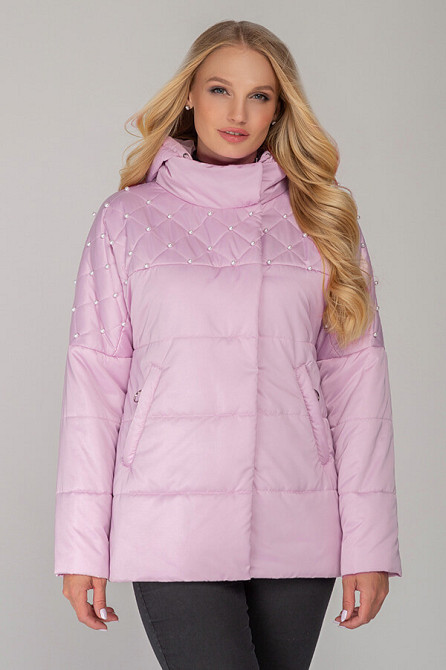 КУРТКА ДЕМІСЕЗОННА ЖІНОЧНА БУСИНКА, 46-54 Р Київ - фото 8